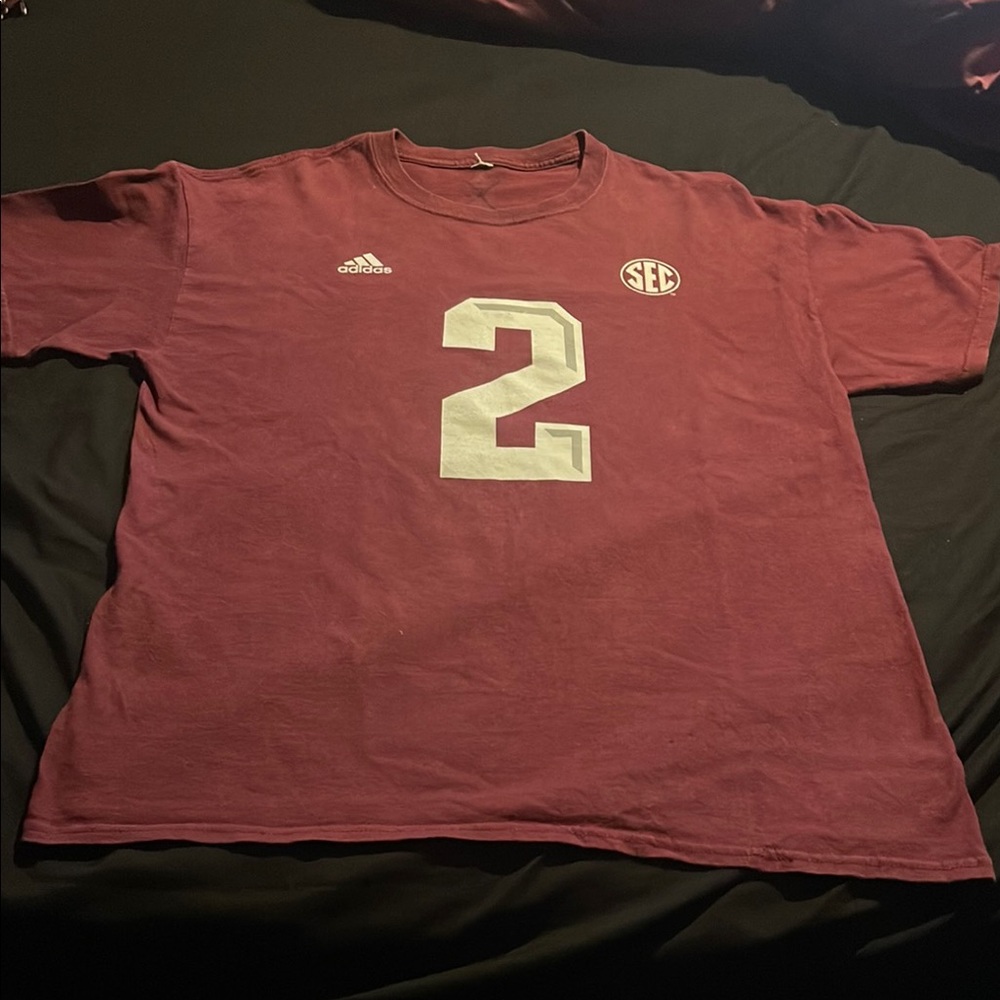 Johnny Manziel - Texas A&M Aggies Number 2 Tee